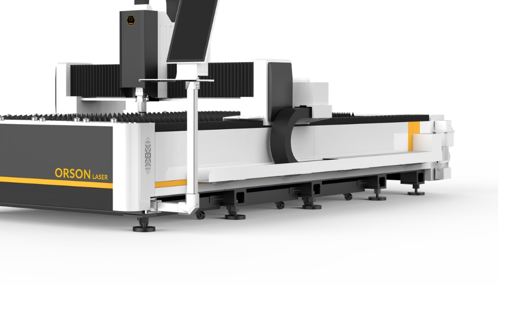 ORSON OA3015 premium fibre laser, side view